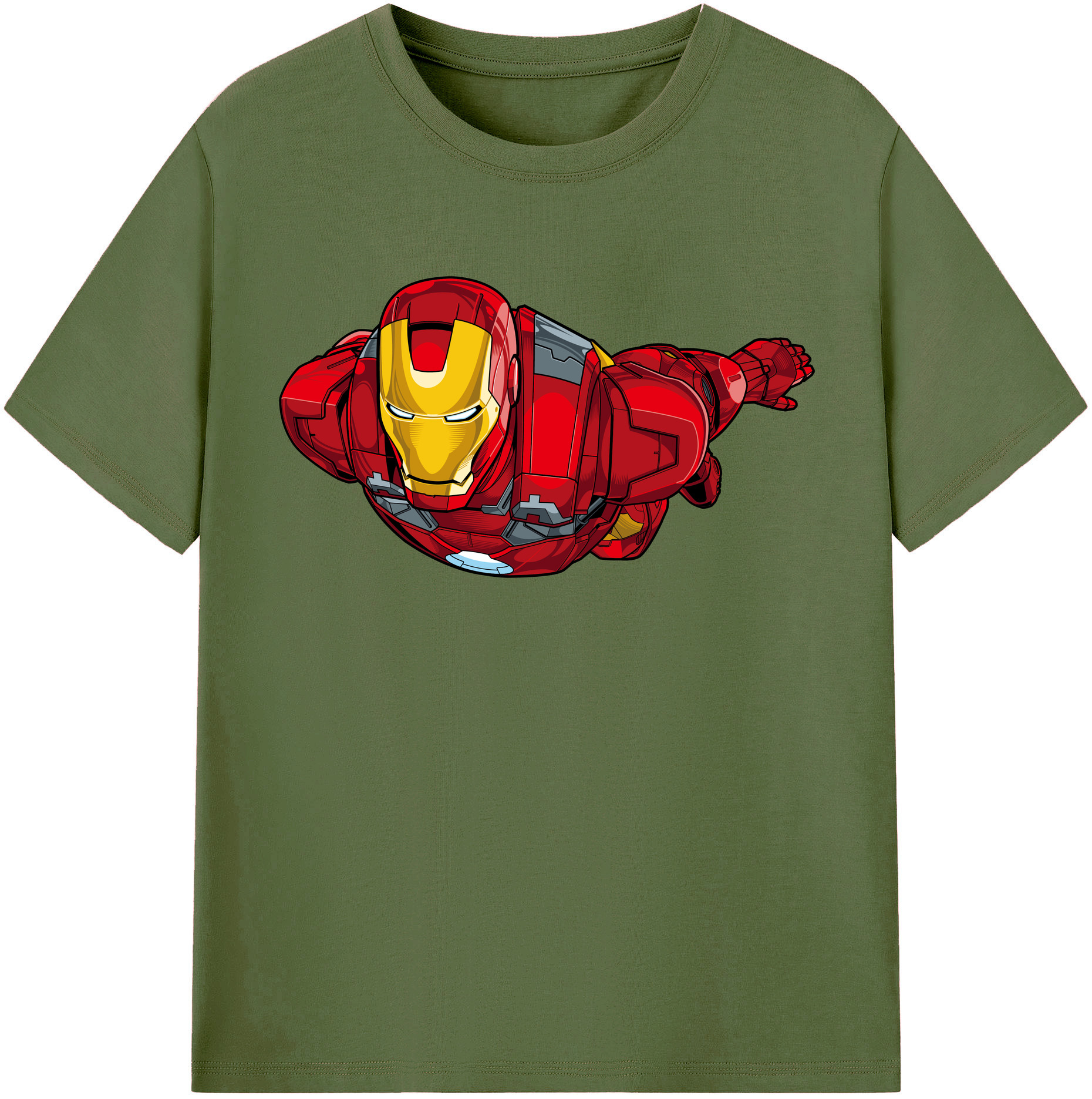 （画像用） アベンジャーズ The Avengers 綿100％半袖Tシャツ（フロントプリント）